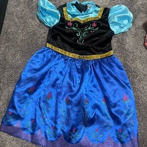 Anna Frozen Toddler Girls Costume Dress